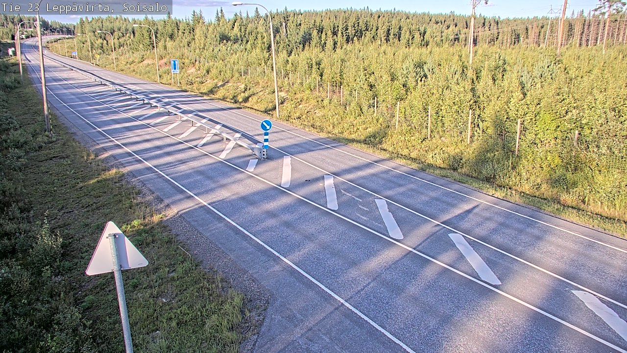 Kelikamerat Kuva Tie 23 Leppävirta, Soisalo, Leppävirta, Pohjois-Savo