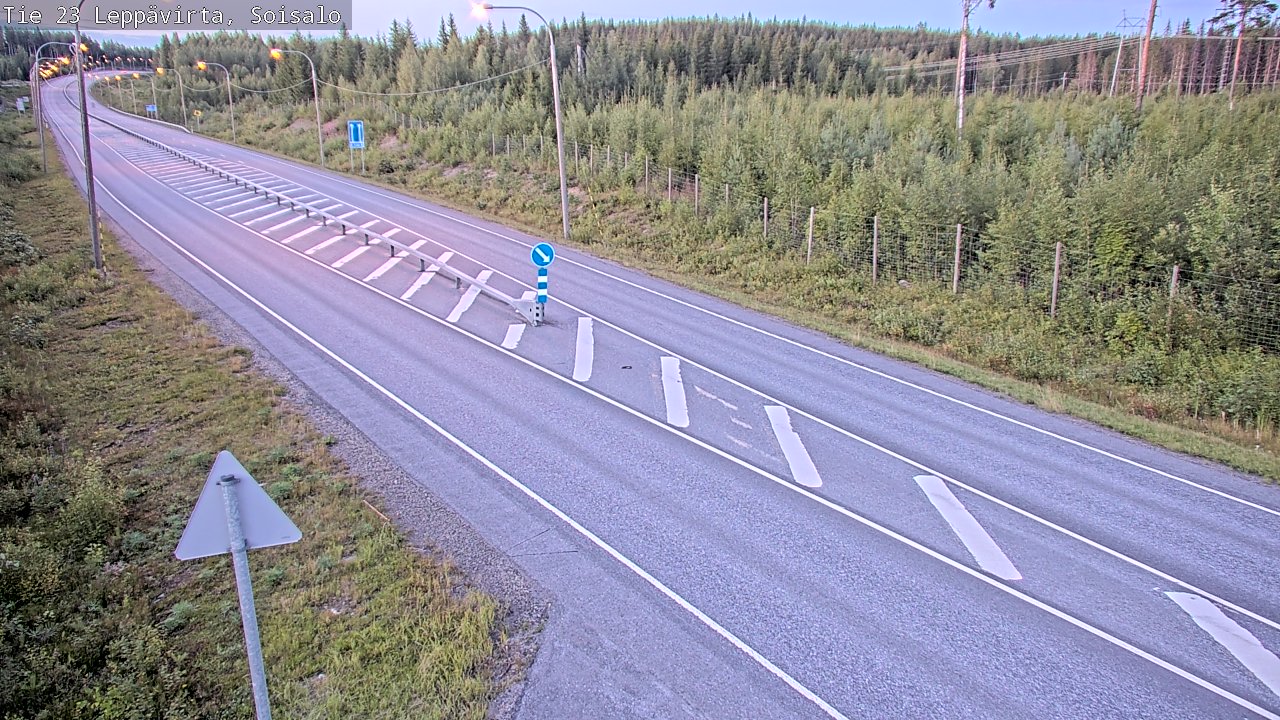 Kelikamerat Kuva Tie 23 Leppävirta, Soisalo, Leppävirta, Pohjois-Savo