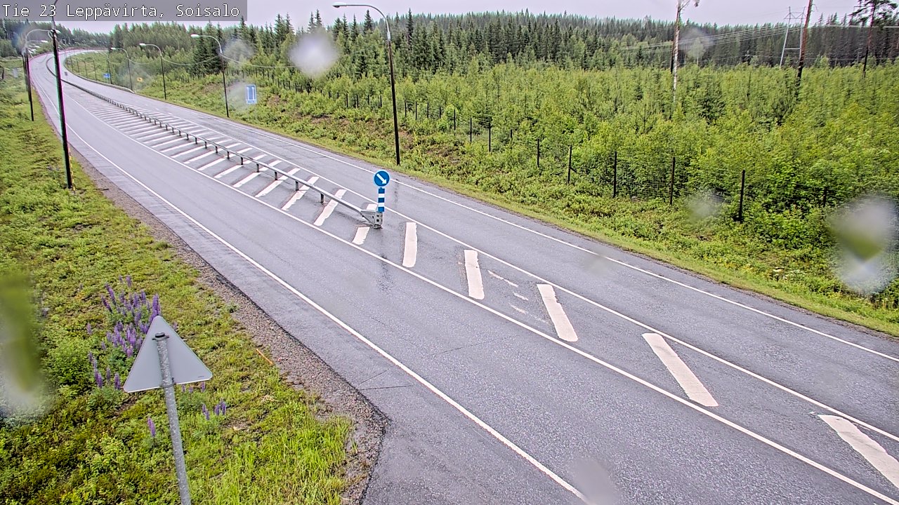Kelikamerat Kuva Tie 23 Leppävirta, Soisalo, Leppävirta, Pohjois-Savo