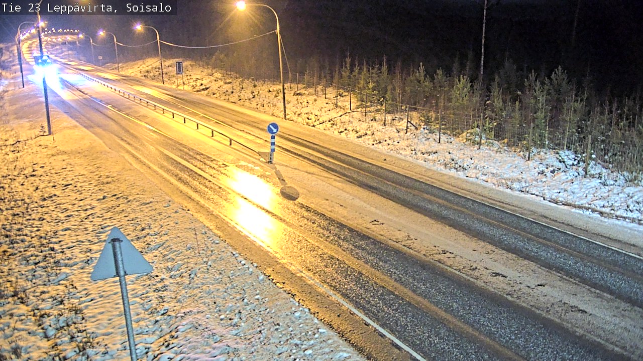 Weather Camera Image Road 23 Leppävirta, Soisalo, Leppävirta, Pohjois-Savo