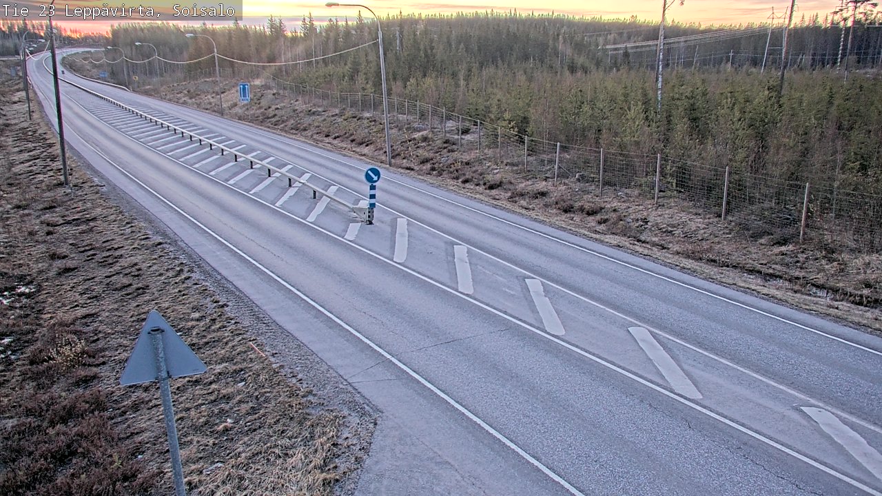 Kelikamerat Kuva Tie 23 Leppävirta, Soisalo, Leppävirta, Pohjois-Savo