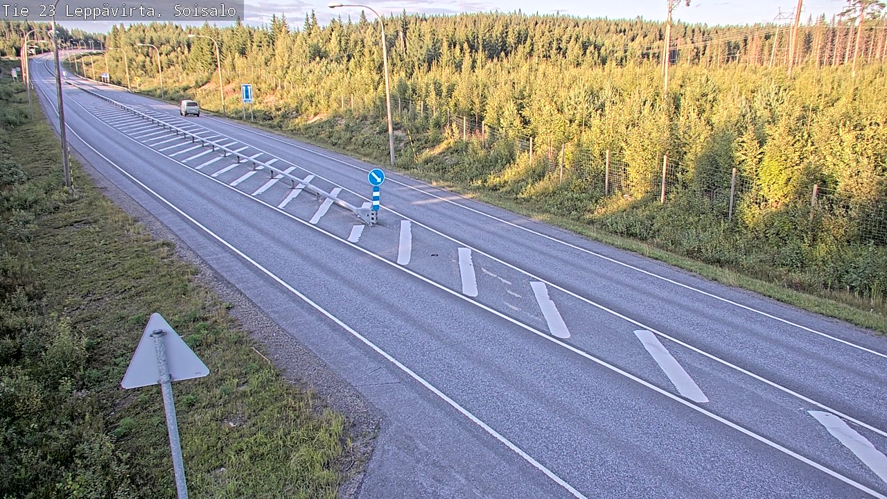 Kelikamerat Kuva Tie 23 Leppävirta, Soisalo, Leppävirta, Pohjois-Savo