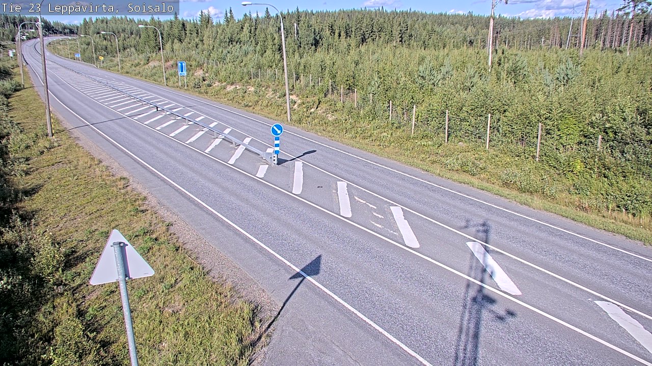 Kelikamerat Kuva Tie 23 Leppävirta, Soisalo, Leppävirta, Pohjois-Savo