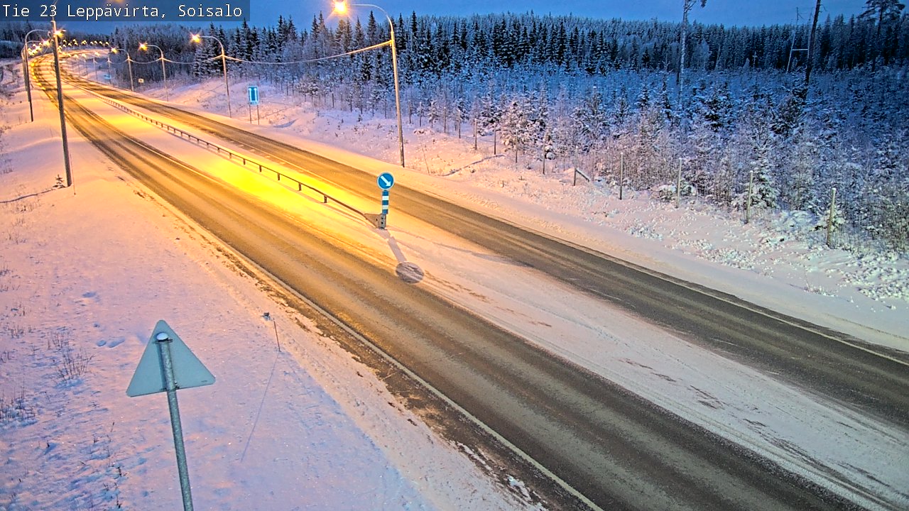 Kelikamerat Kuva Tie 23 Leppävirta, Soisalo, Leppävirta, Pohjois-Savo
