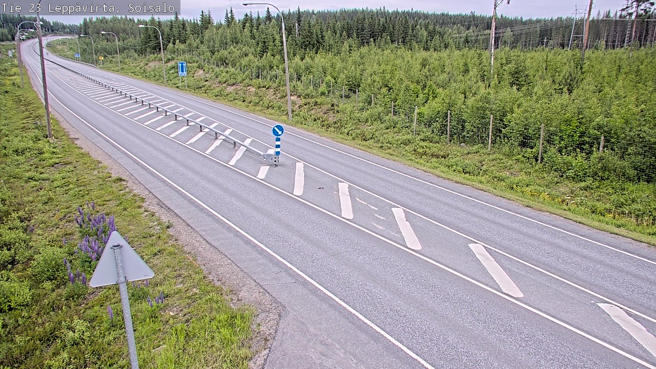 Kelikamerat Kuva Tie 23 Leppävirta, Soisalo, Leppävirta, Pohjois-Savo