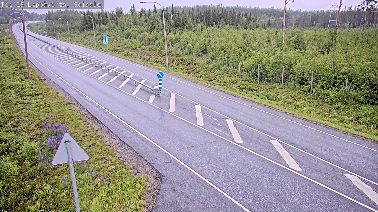 Kelikamerat Kuva Tie 23 Leppävirta, Soisalo, Leppävirta, Pohjois-Savo