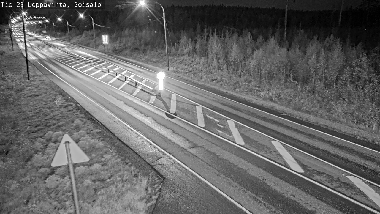 Weather Camera Image Road 23 Leppävirta, Soisalo, Leppävirta, Pohjois-Savo