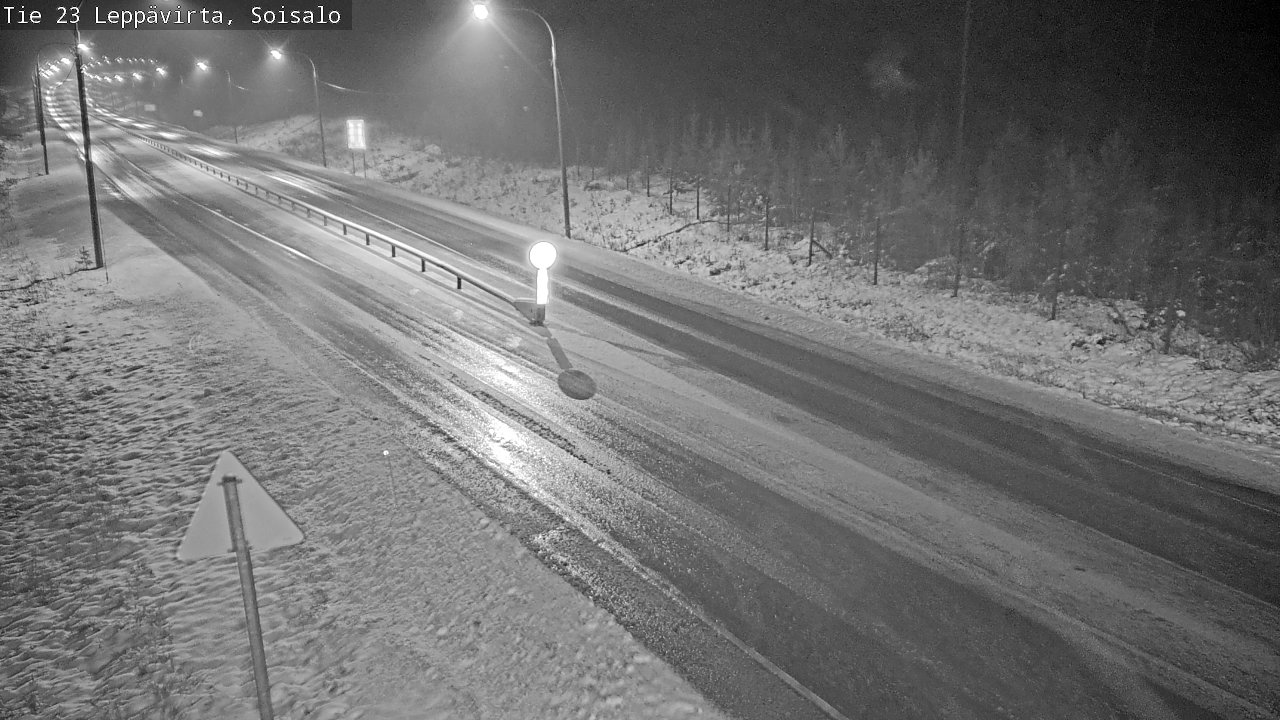 Weather Camera Image Road 23 Leppävirta, Soisalo, Leppävirta, Pohjois-Savo