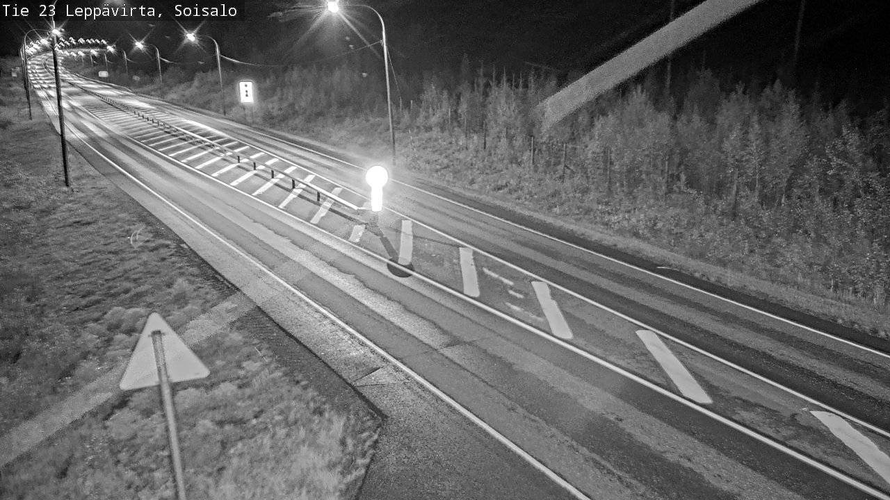Weather Camera Image Road 23 Leppävirta, Soisalo, Leppävirta, Pohjois-Savo