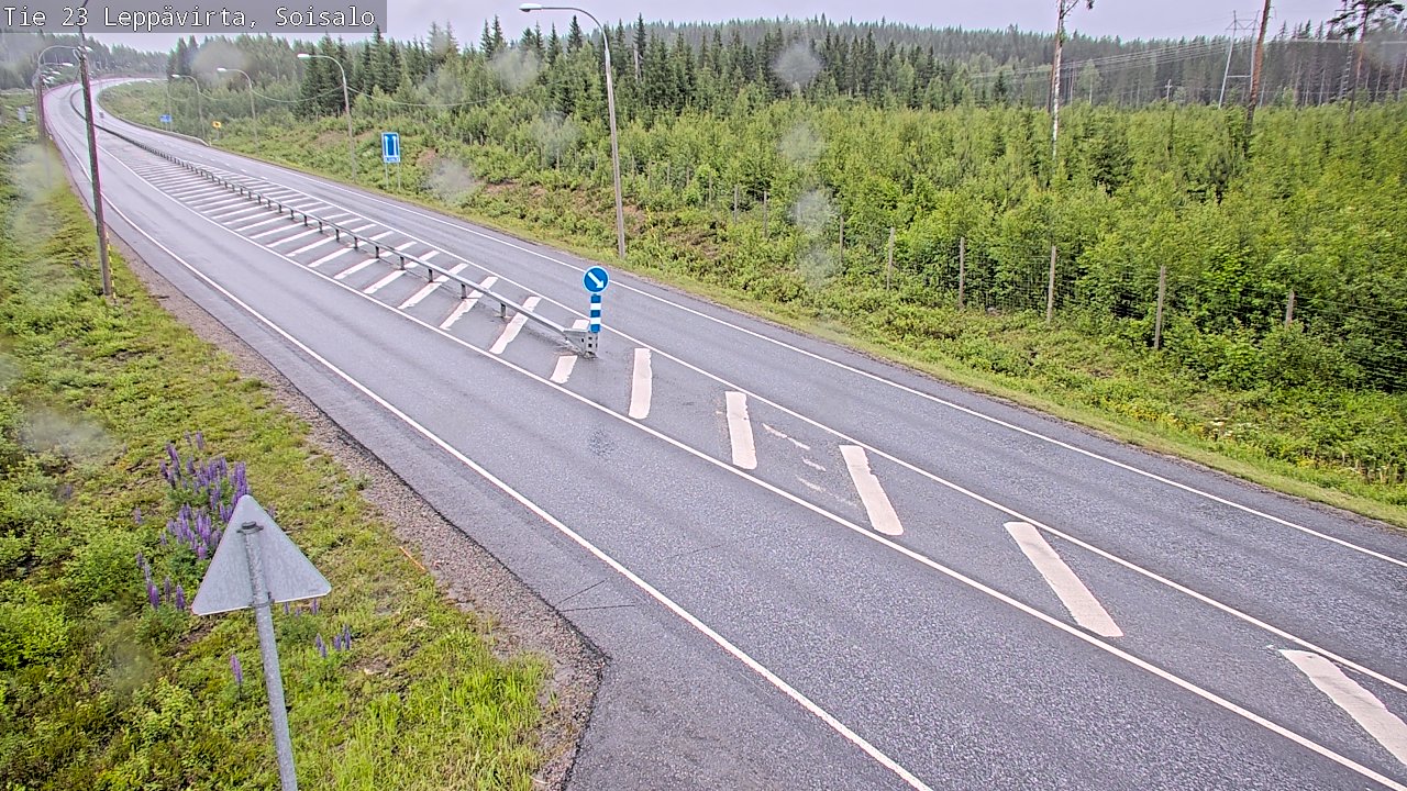 Kelikamerat Kuva Tie 23 Leppävirta, Soisalo, Leppävirta, Pohjois-Savo