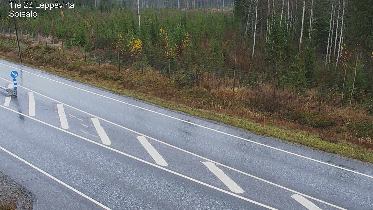 Weather Camera Image Väg 23 Leppävirta, Soisalo, Leppävirta, Pohjois-Savo