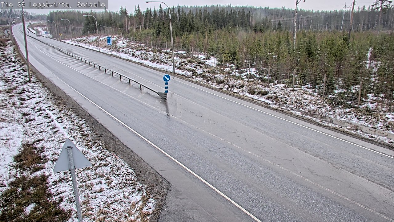 Kelikamerat Kuva Tie 23 Leppävirta, Soisalo, Leppävirta, Pohjois-Savo