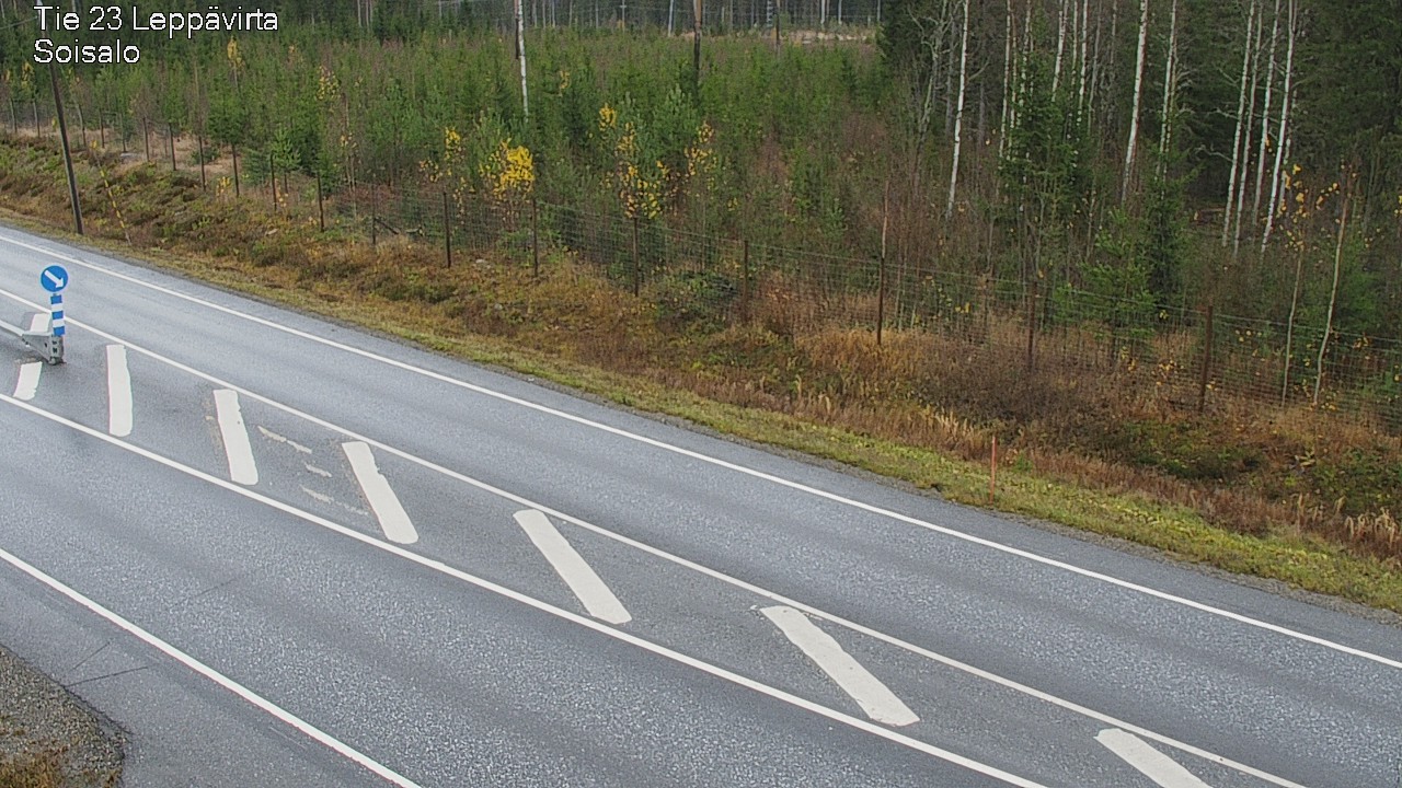 Weather Camera Image Väg 23 Leppävirta, Soisalo, Leppävirta, Pohjois-Savo