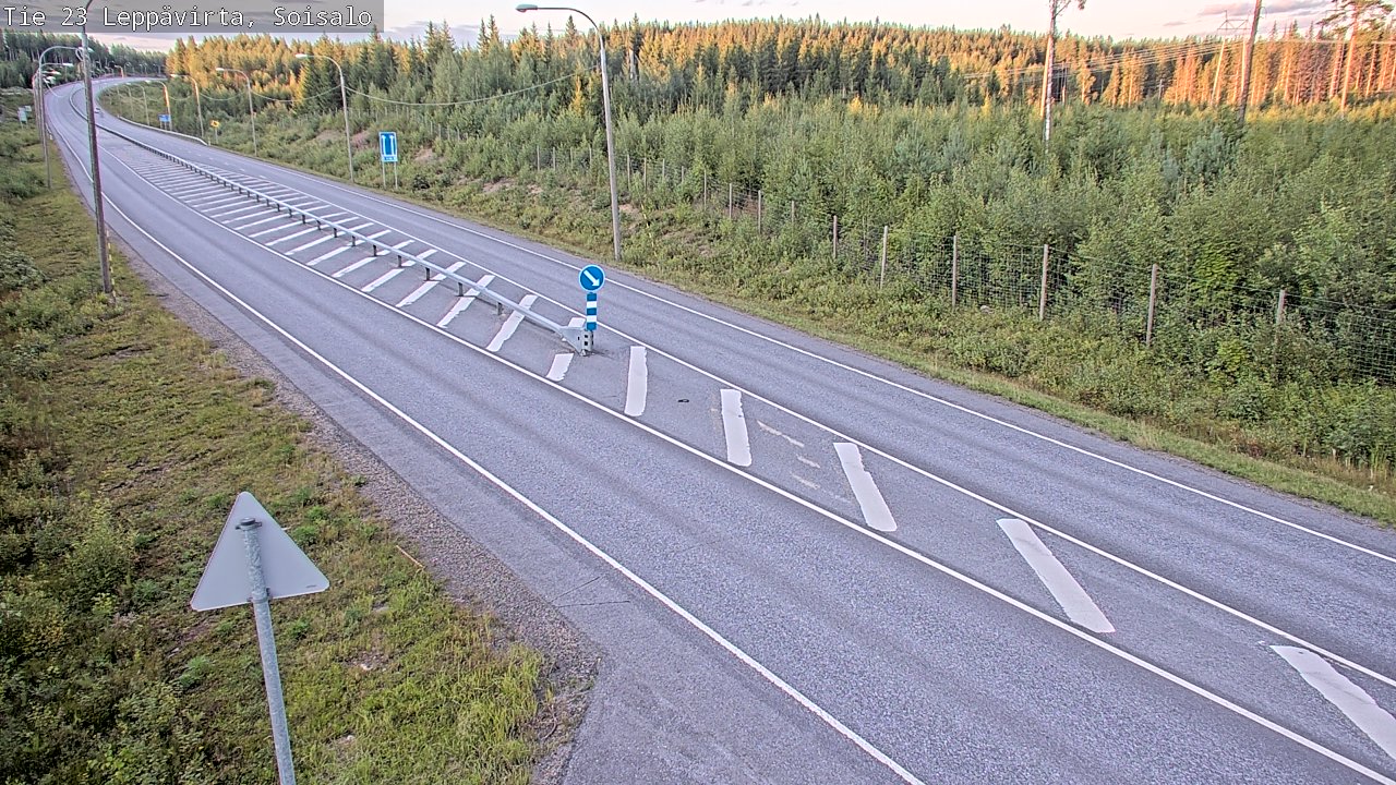Kelikamerat Kuva Tie 23 Leppävirta, Soisalo, Leppävirta, Pohjois-Savo