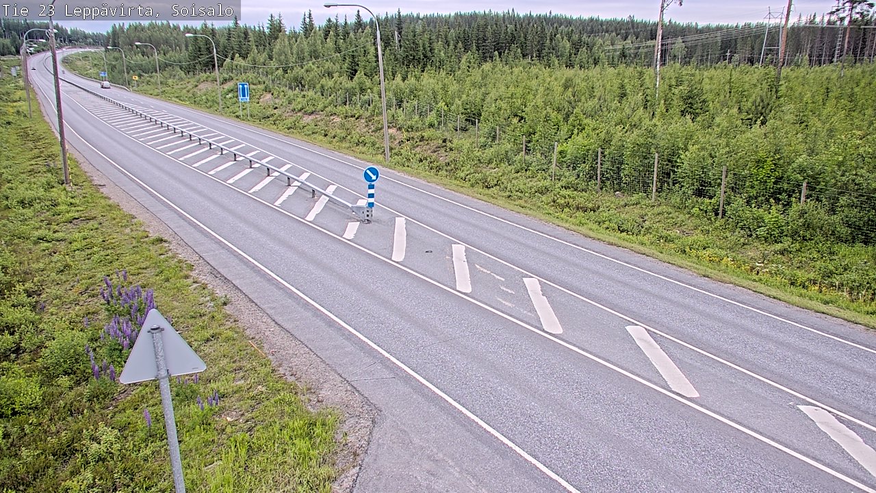 Kelikamerat Kuva Tie 23 Leppävirta, Soisalo, Leppävirta, Pohjois-Savo