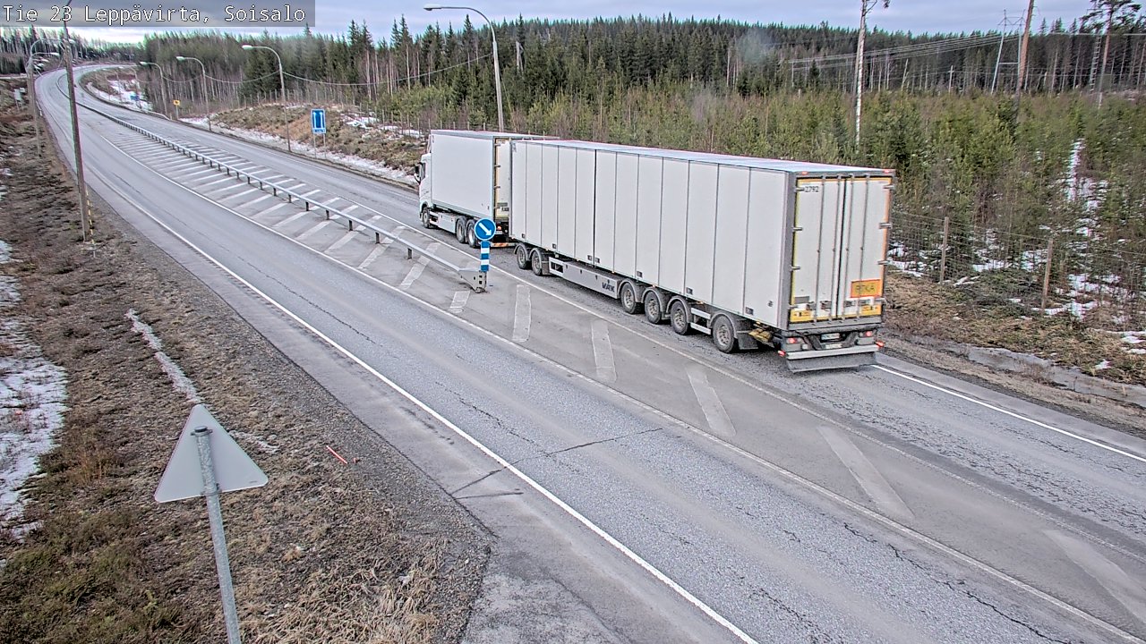 Kelikamerat Kuva Tie 23 Leppävirta, Soisalo, Leppävirta, Pohjois-Savo