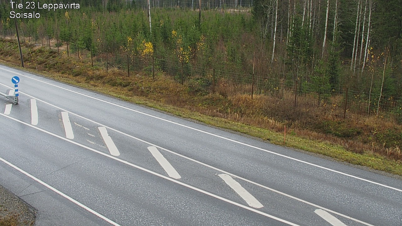 Weather Camera Image Väg 23 Leppävirta, Soisalo, Leppävirta, Pohjois-Savo