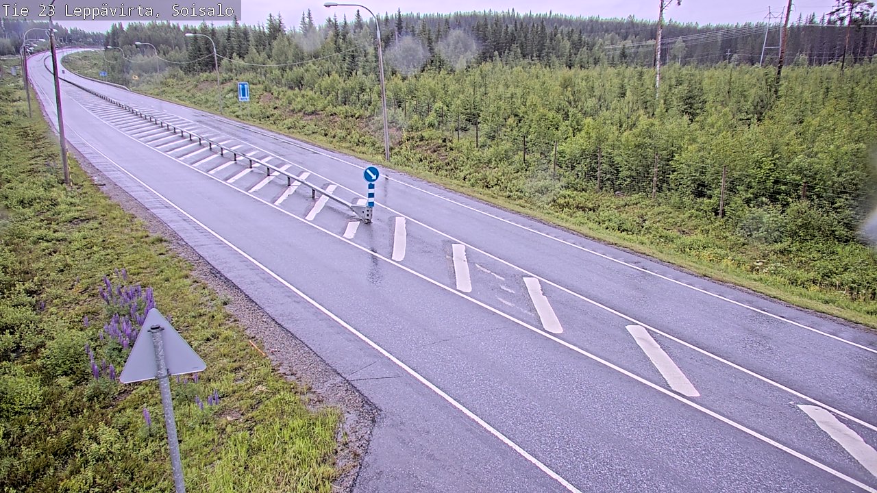 Kelikamerat Kuva Tie 23 Leppävirta, Soisalo, Leppävirta, Pohjois-Savo