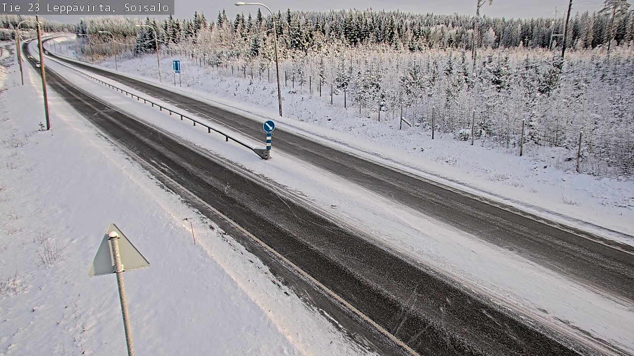 Weather Camera Image Road 23 Leppävirta, Soisalo, Leppävirta, Pohjois-Savo