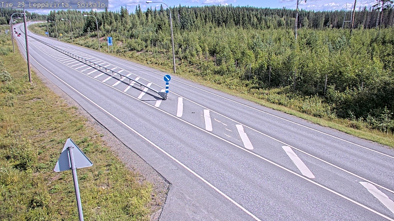 Kelikamerat Kuva Tie 23 Leppävirta, Soisalo, Leppävirta, Pohjois-Savo