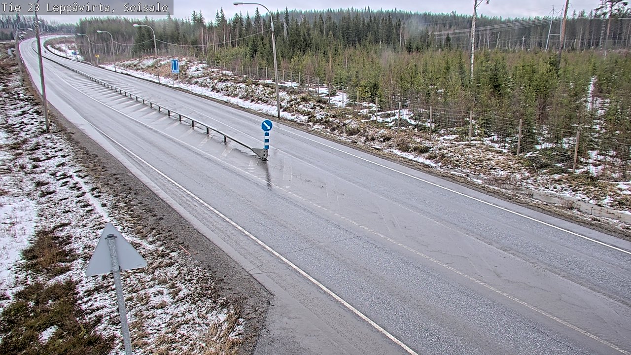 Kelikamerat Kuva Tie 23 Leppävirta, Soisalo, Leppävirta, Pohjois-Savo