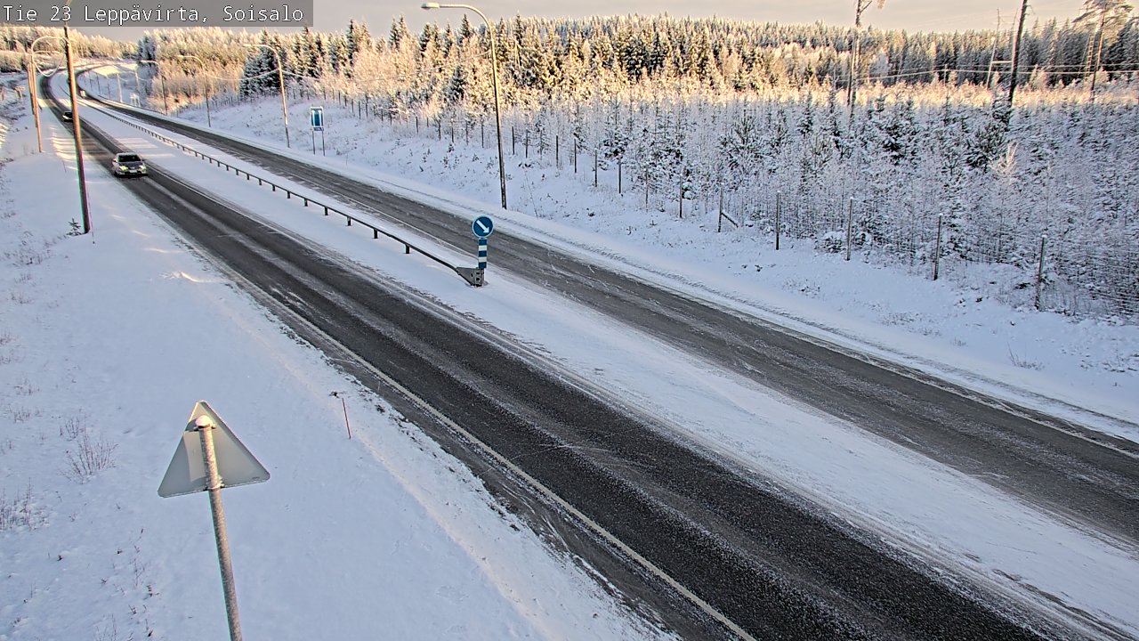 Weather Camera Image Road 23 Leppävirta, Soisalo, Leppävirta, Pohjois-Savo
