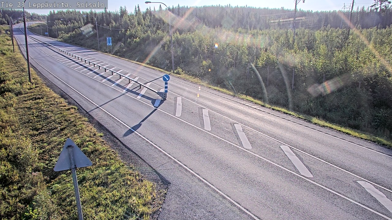 Kelikamerat Kuva Tie 23 Leppävirta, Soisalo, Leppävirta, Pohjois-Savo