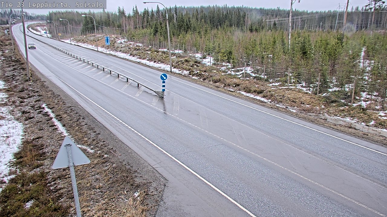 Kelikamerat Kuva Tie 23 Leppävirta, Soisalo, Leppävirta, Pohjois-Savo