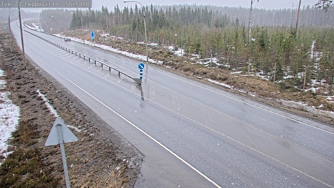 Kelikamerat Kuva Tie 23 Leppävirta, Soisalo, Leppävirta, Pohjois-Savo