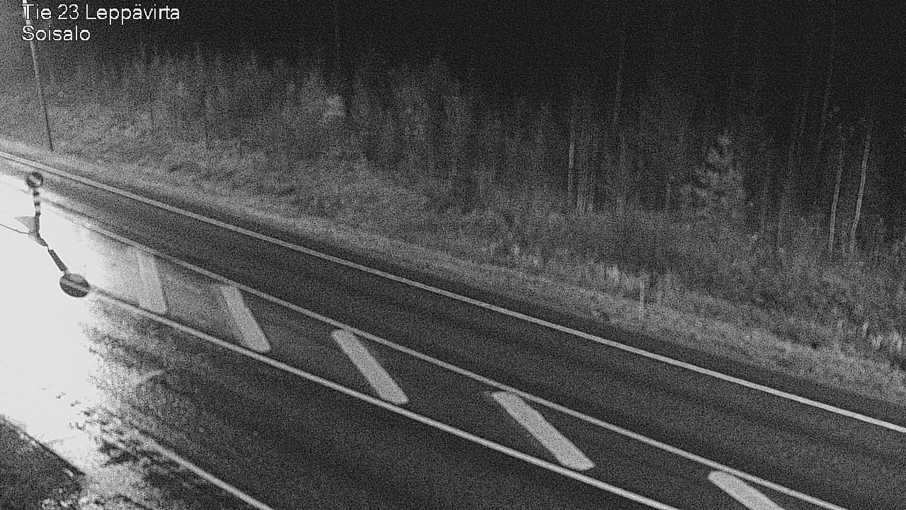Weather Camera Image Road 23 Leppävirta, Soisalo, Leppävirta, Pohjois-Savo