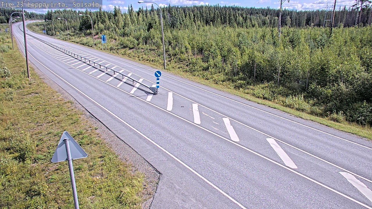 Kelikamerat Kuva Tie 23 Leppävirta, Soisalo, Leppävirta, Pohjois-Savo