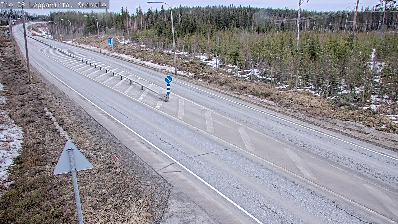 Kelikamerat Kuva Tie 23 Leppävirta, Soisalo, Leppävirta, Pohjois-Savo