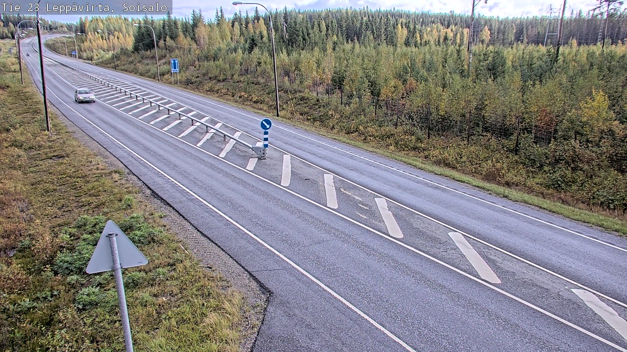 Kelikamerat Kuva Tie 23 Leppävirta, Soisalo, Leppävirta, Pohjois-Savo