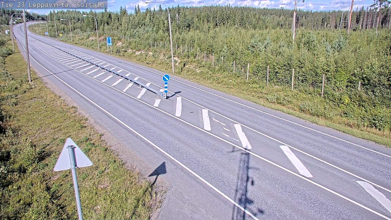 Kelikamerat Kuva Tie 23 Leppävirta, Soisalo, Leppävirta, Pohjois-Savo