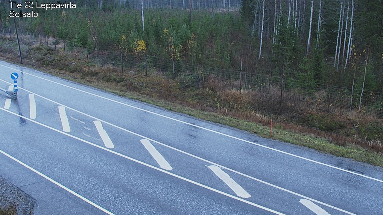 Weather Camera Image Väg 23 Leppävirta, Soisalo, Leppävirta, Pohjois-Savo