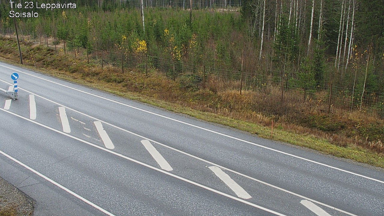 Weather Camera Image Väg 23 Leppävirta, Soisalo, Leppävirta, Pohjois-Savo