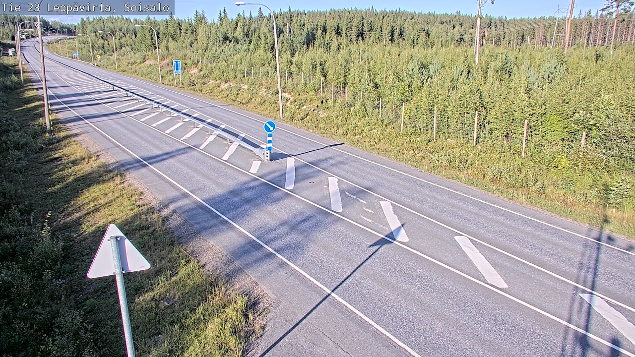Kelikamerat Kuva Tie 23 Leppävirta, Soisalo, Leppävirta, Pohjois-Savo