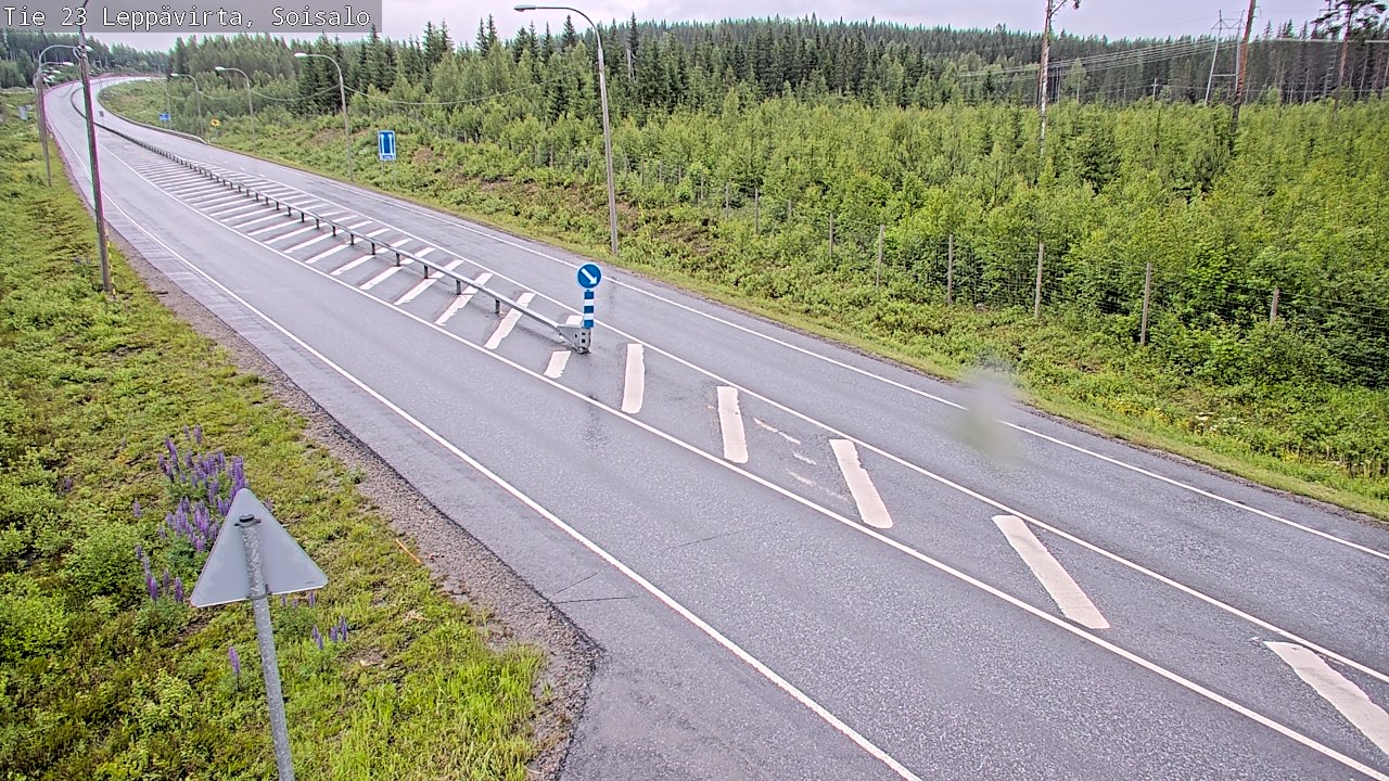 Kelikamerat Kuva Tie 23 Leppävirta, Soisalo, Leppävirta, Pohjois-Savo