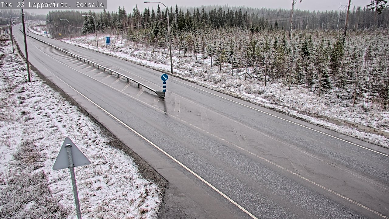 Kelikamerat Kuva Tie 23 Leppävirta, Soisalo, Leppävirta, Pohjois-Savo