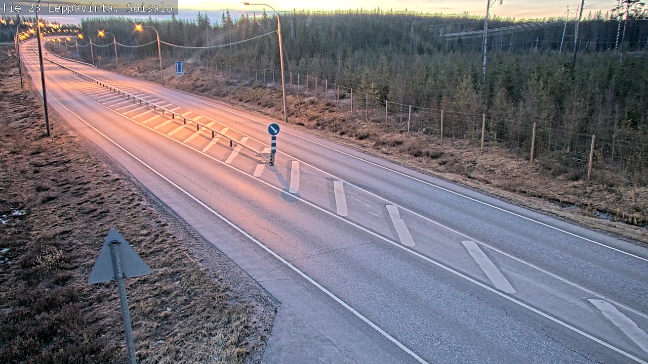 Kelikamerat Kuva Tie 23 Leppävirta, Soisalo, Leppävirta, Pohjois-Savo