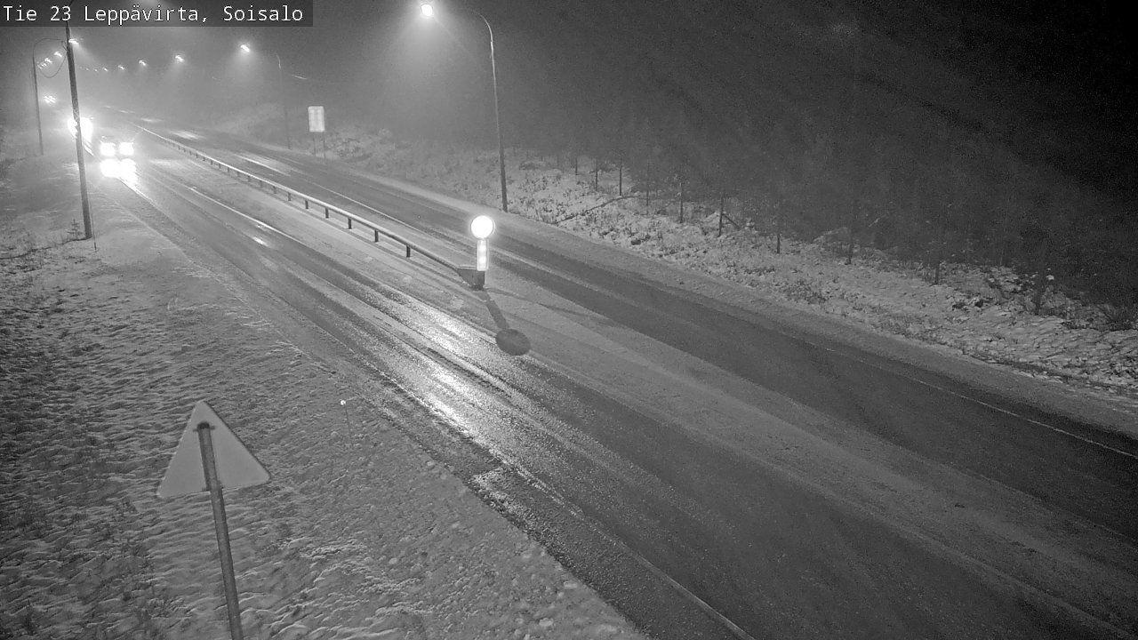 Weather Camera Image Road 23 Leppävirta, Soisalo, Leppävirta, Pohjois-Savo