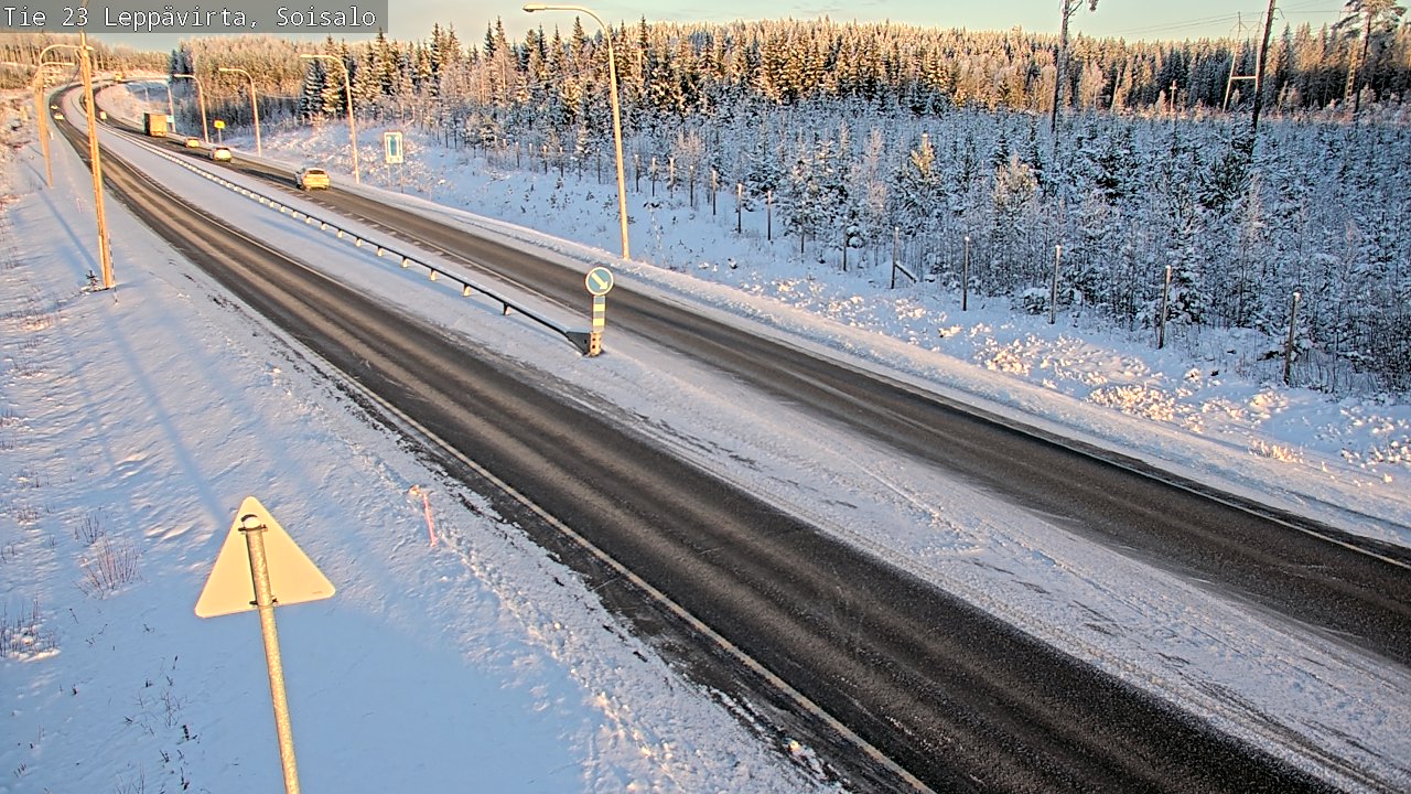 Kelikamerat Kuva Tie 23 Leppävirta, Soisalo, Leppävirta, Pohjois-Savo