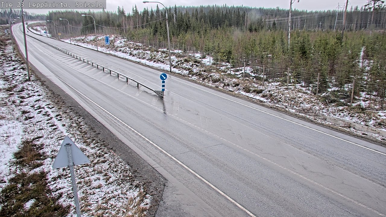 Kelikamerat Kuva Tie 23 Leppävirta, Soisalo, Leppävirta, Pohjois-Savo