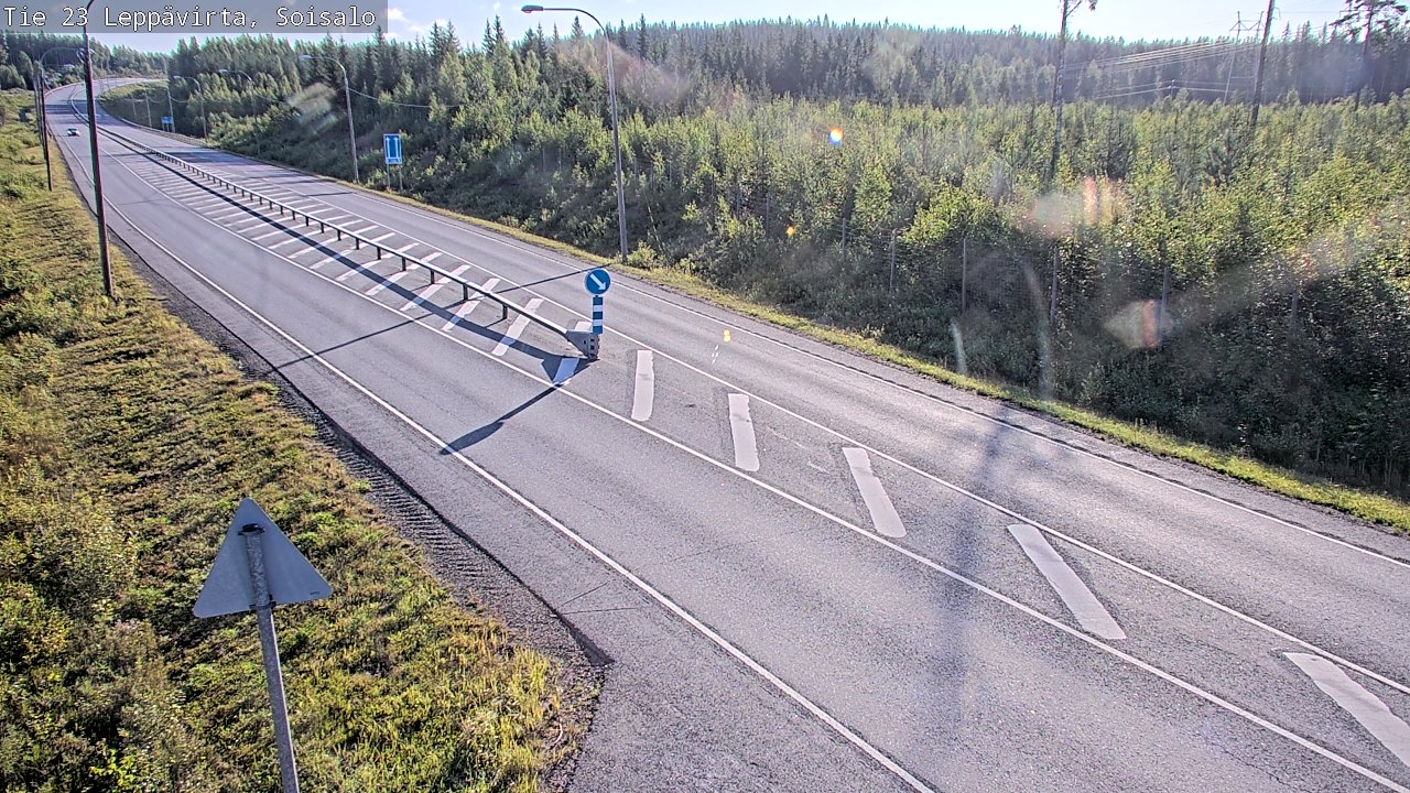 Kelikamerat Kuva Tie 23 Leppävirta, Soisalo, Leppävirta, Pohjois-Savo