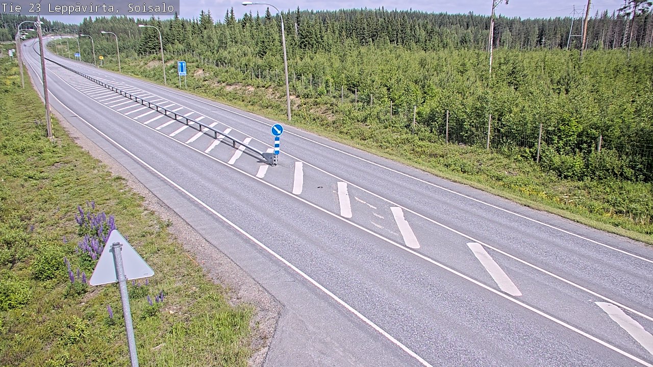 Kelikamerat Kuva Tie 23 Leppävirta, Soisalo, Leppävirta, Pohjois-Savo