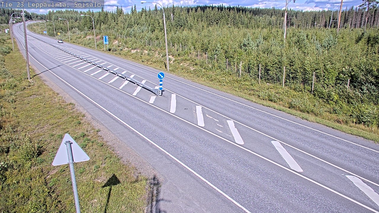 Kelikamerat Kuva Tie 23 Leppävirta, Soisalo, Leppävirta, Pohjois-Savo