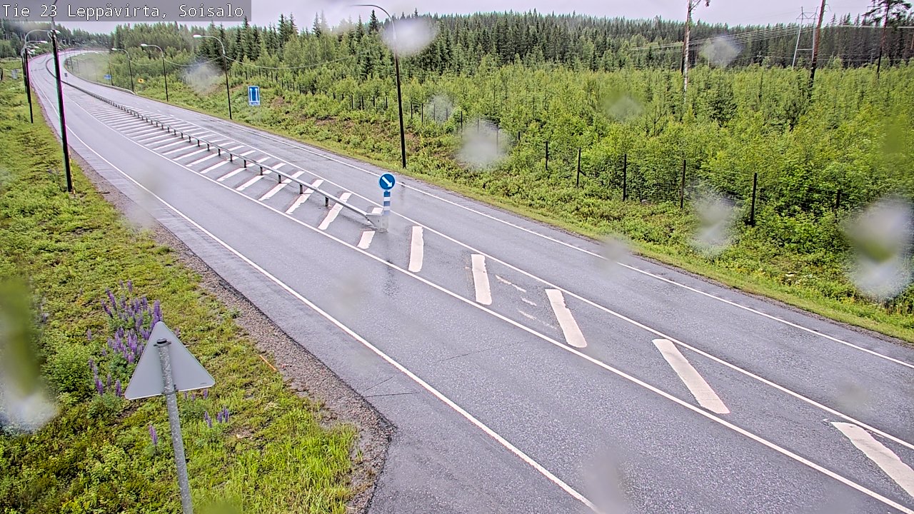 Kelikamerat Kuva Tie 23 Leppävirta, Soisalo, Leppävirta, Pohjois-Savo