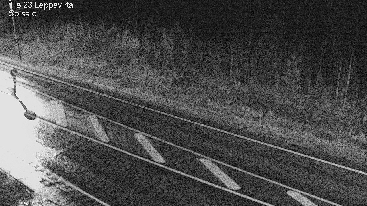 Weather Camera Image Road 23 Leppävirta, Soisalo, Leppävirta, Pohjois-Savo