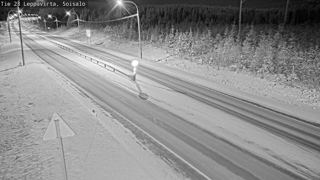 Weather Camera Image Väg 23 Leppävirta, Soisalo, Leppävirta, Pohjois-Savo