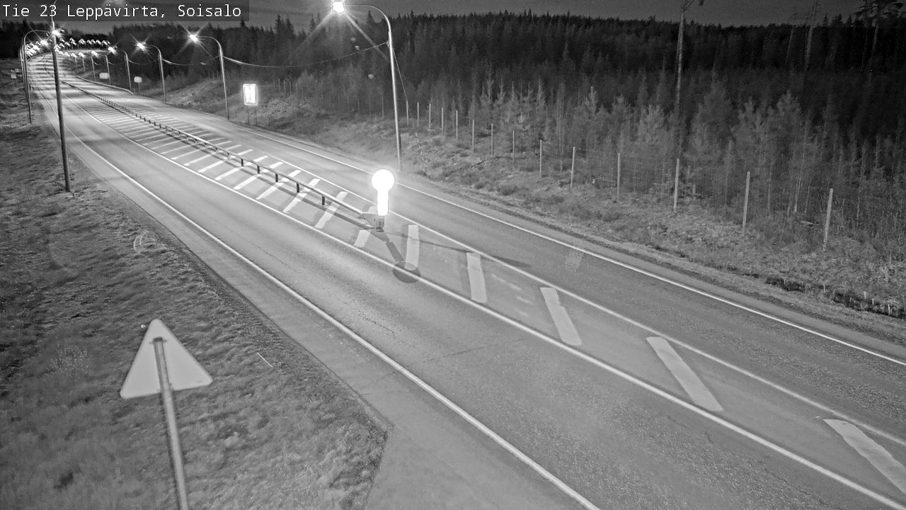 Weather Camera Image Väg 23 Leppävirta, Soisalo, Leppävirta, Pohjois-Savo